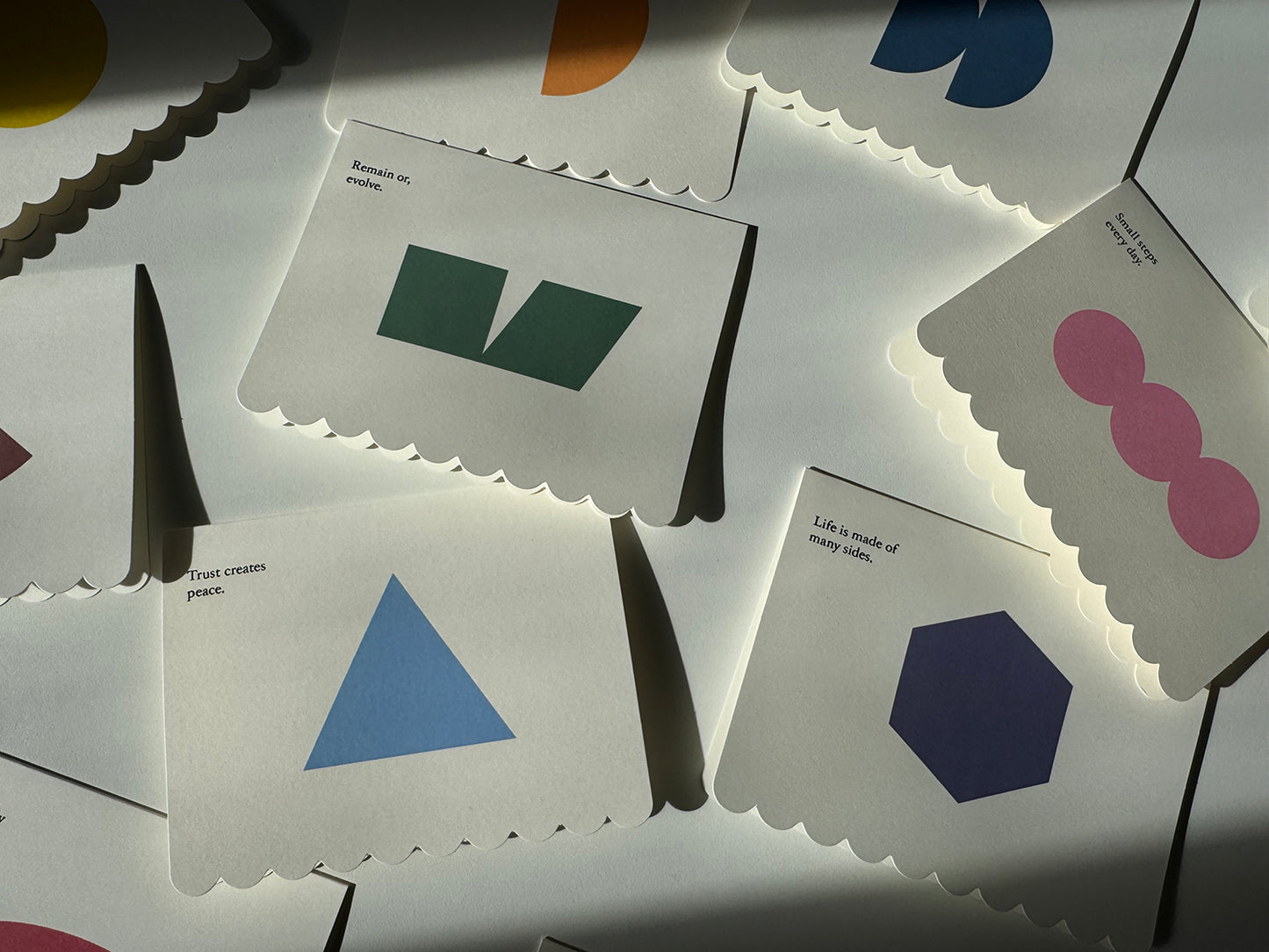 Shape Therapy Collection Set - 12 Cards