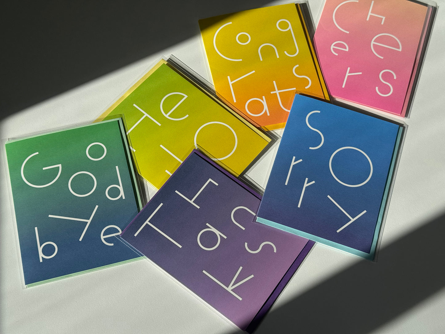 Language Collection Set - 6 Cards