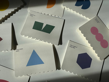 Shape Therapy Collection Set - 12 Cards